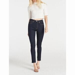 CQY Denim Palme‎ High Rise Clarity Dark Wash Skinny Jeans